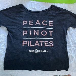 Peace Pinot Pilates T-Shirt - Size S